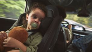 Soft, flexible shield reduces irritation**