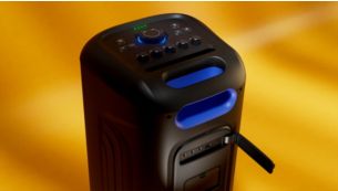 Cue the tunes! Bluetooth®, aux-in, and USB playback