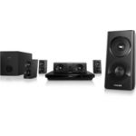 Sonido de cine envolvente de alta potencia con graves profundos