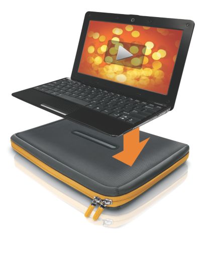 Stable surface to rest your netbook on