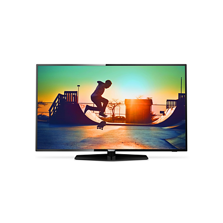 50PUS6162/12 6000 series Niezwykle smukły telewizor LED Smart 4K