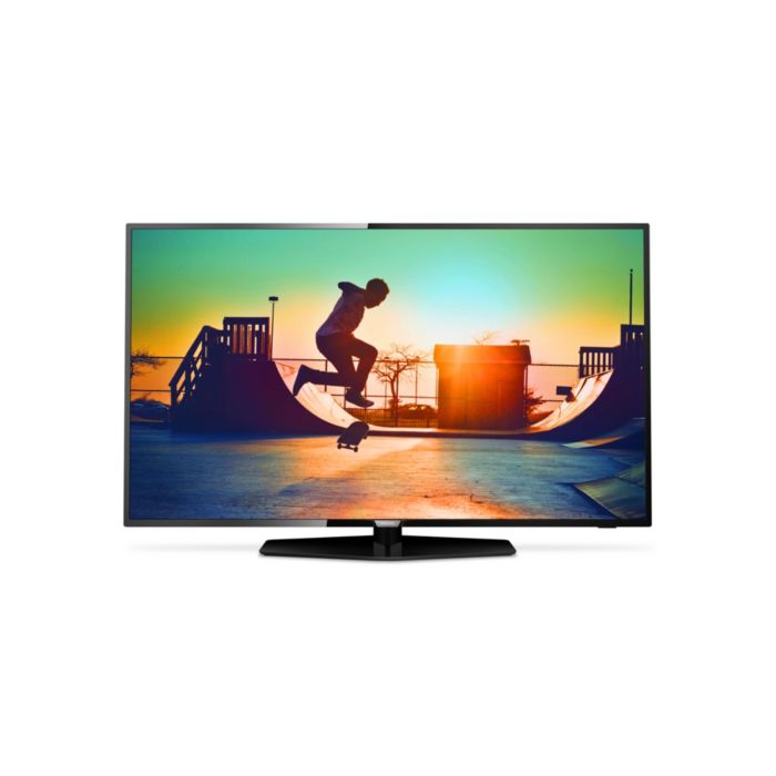 Ultraflacher 4K Smart LED-Fernseher