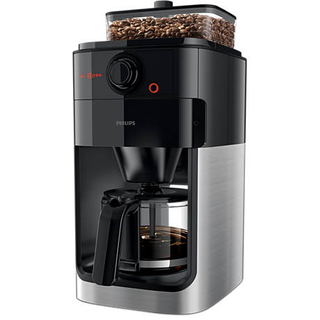 HD7767/00 Grind & Brew Кафе машина с капков филтър, 1,2 l