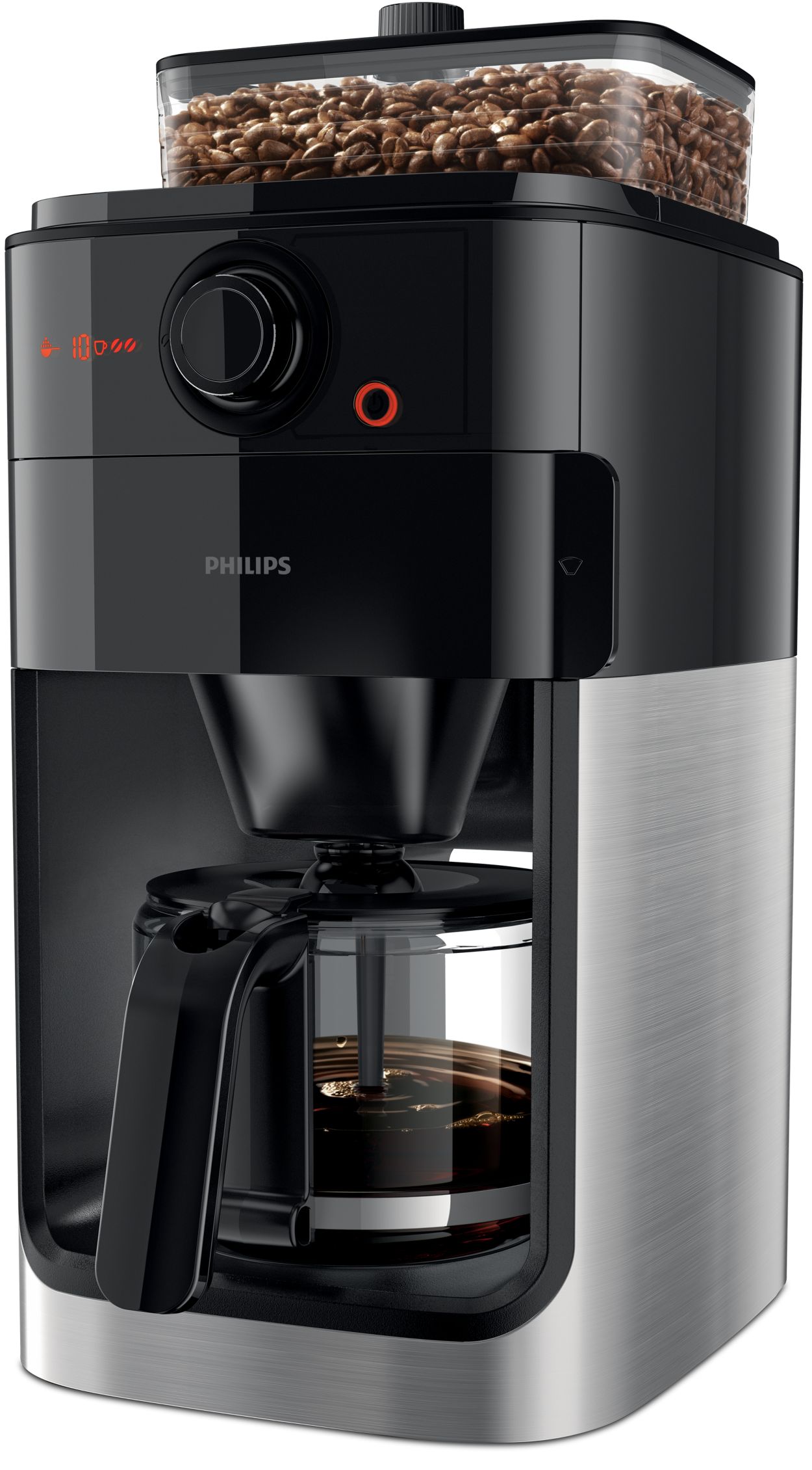 Cafetera Grind Brew Philips HD7767/00 Molinillo Integrado