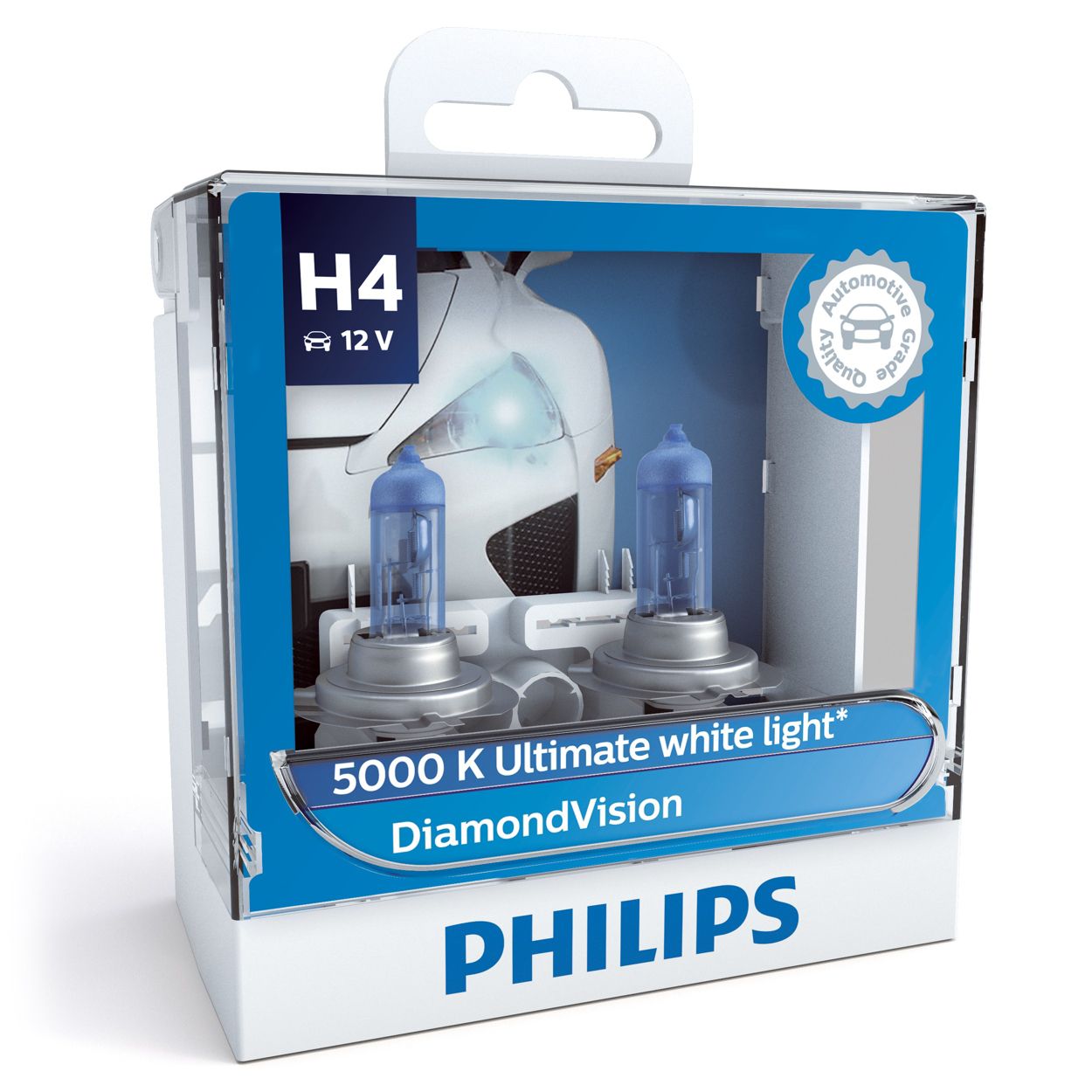  Philips 12258DV Diamond Vision 5000K H1 Car Headlight