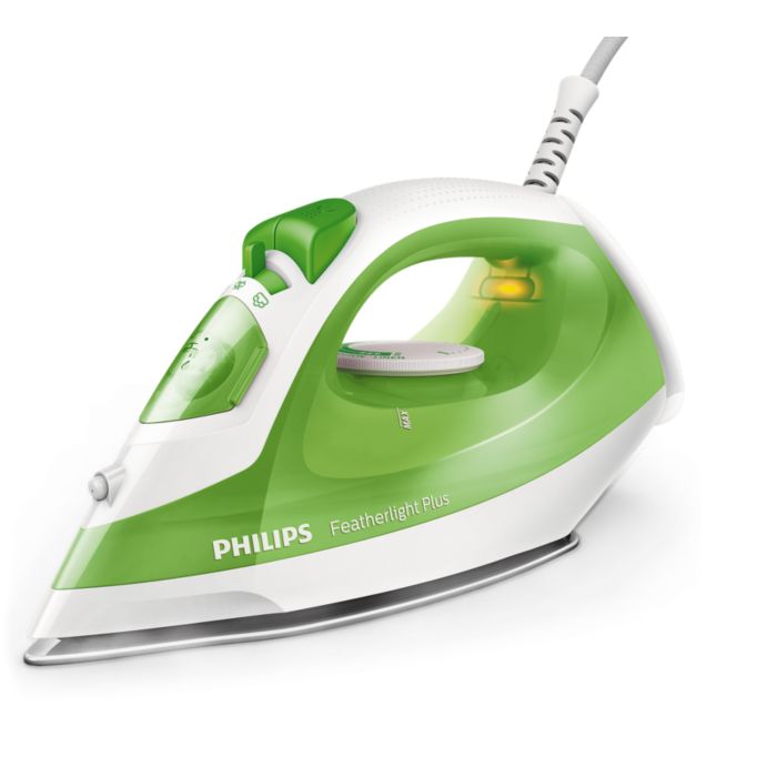 Featherlight Plus Steam iron with non stick soleplate GC1424 70 Philips