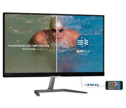 SoftBlue テクノロジー搭載液晶モニター 276E7EDAB/11 | Philips