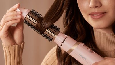 30 mm retractable bristle brush for defined waves