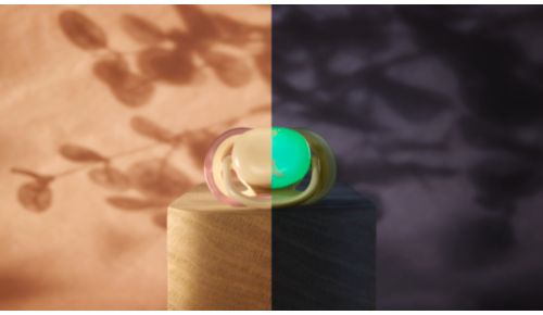 Glow-in-the-dark version to find in the night