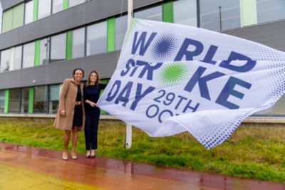 Carla Goulart Peron in interview met Eindhovens Dagblad voor World Stroke Day