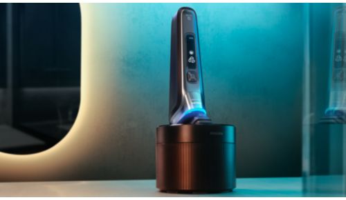 Limpieza a fondo en solo 1 minuto para obtener un afeitado higiénico