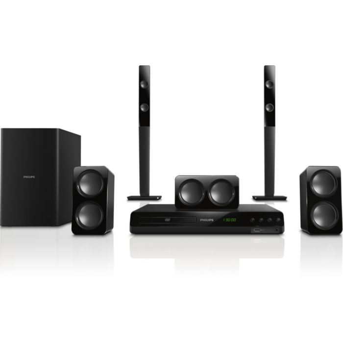 Krachtige Surround Sound uit compacte luidsprekers