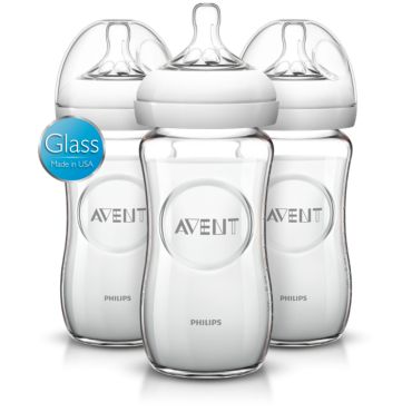 Philips Avent Natural glass baby bottle