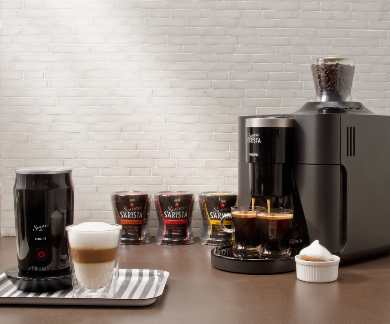 Van God ontwerper Slechthorend SARISTA Bean-funnel koffiezetapparaat HD8030/60 | SENSEO®