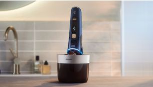Deep cleaning in 1 minute for hygienic shave