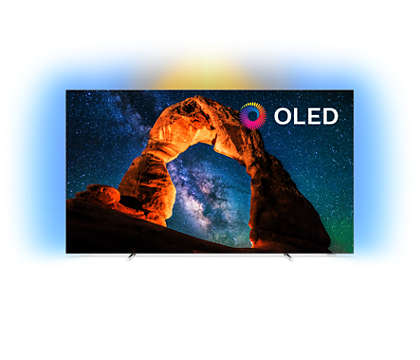 Téléviseur Android ultra-plat 4K UHD OLED