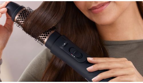 Tre flexibla värme- och hastighetsinställningar för enklare kontroll