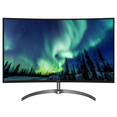 328E8FJSB/93  采用广色域的曲面 QHD 液晶显示屏