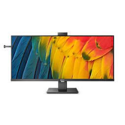 Business Monitor Ultrabrede LCD-monitor met USB-C-dock