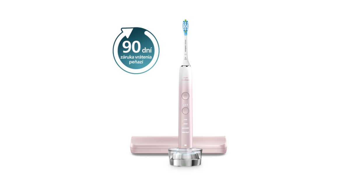 Philips Sonicare 9000 DiamondClean Sonická zubná kefka s inteligentnou aplikáciou HX9911/84 - hlavný produktový obrázok Philips