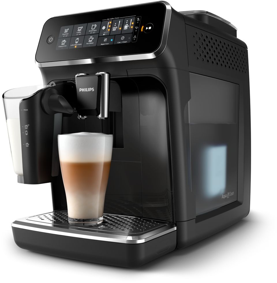 PHILIPS 3200 Series Fully Automatic Espresso Machine, LatteGo Milk Fro –  espcafe