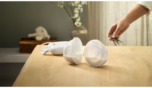 For Premium, Advanced and Hands-Free electric breast pumps