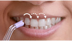 Technológia Pulse Wave zabezpečuje navádzanie od zubu k zubu