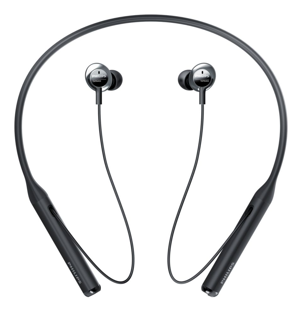 Philips behind best sale the neck headphones