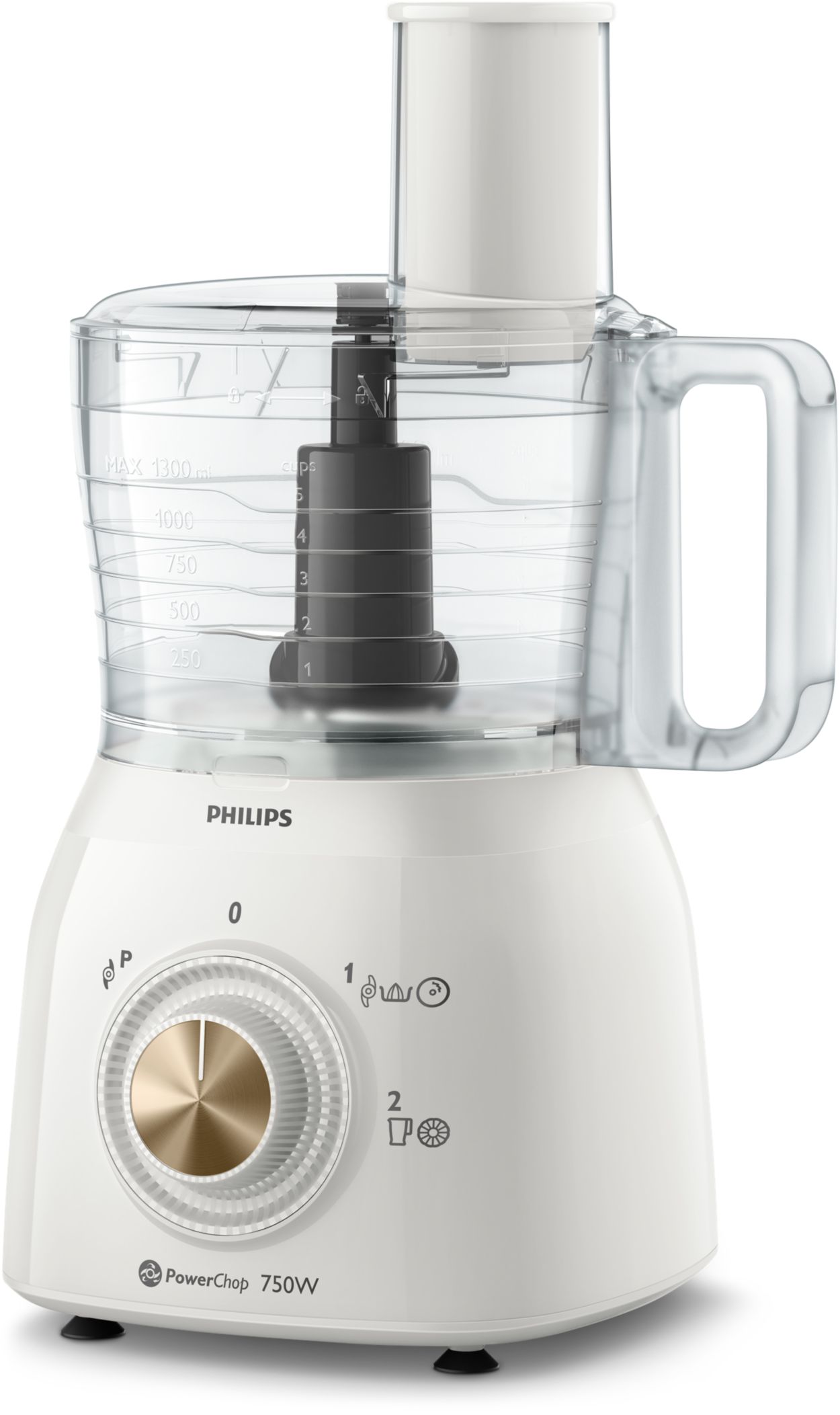 750W Food Processor with 34 Functions