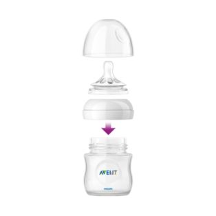 Avent Biberon Natural in vetro