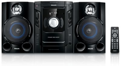 フィリップス FW331 ミニHiFiシステム Mini System Hi-Fi c/MP3 FWM153/55 | Philips