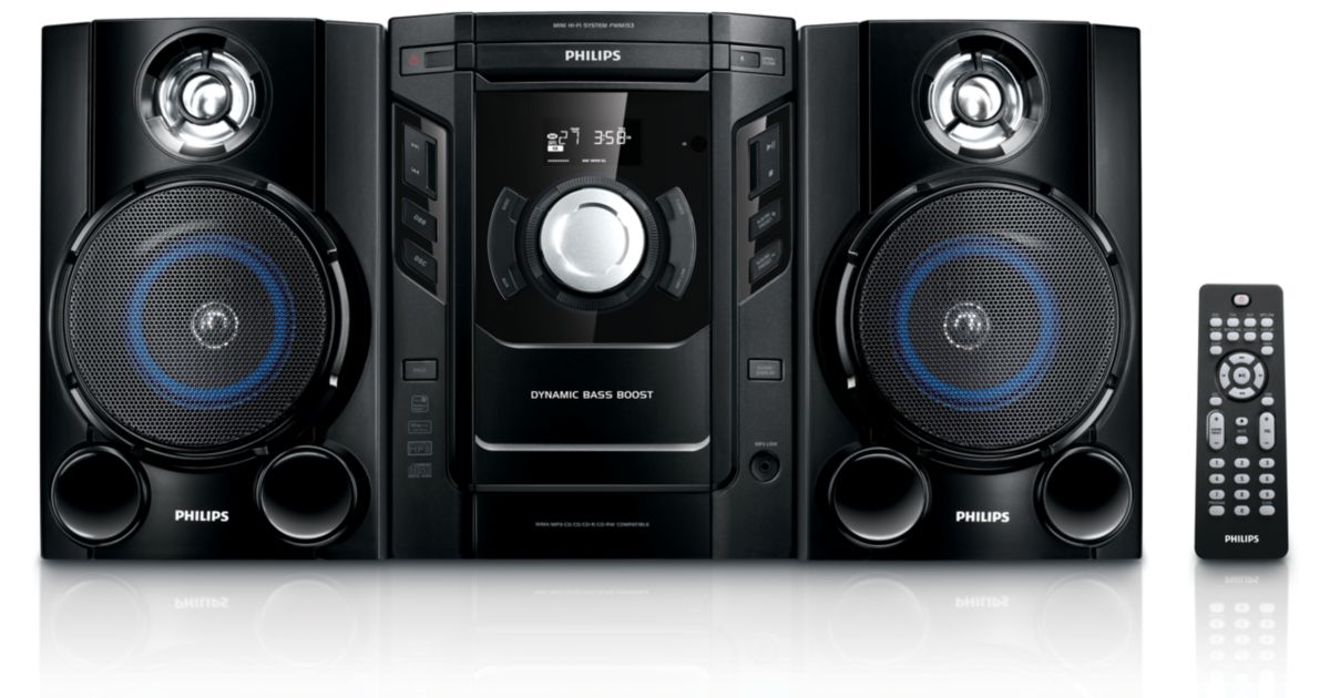 Mini System Hi-Fi c/MP3 FWM153/55 | Philips