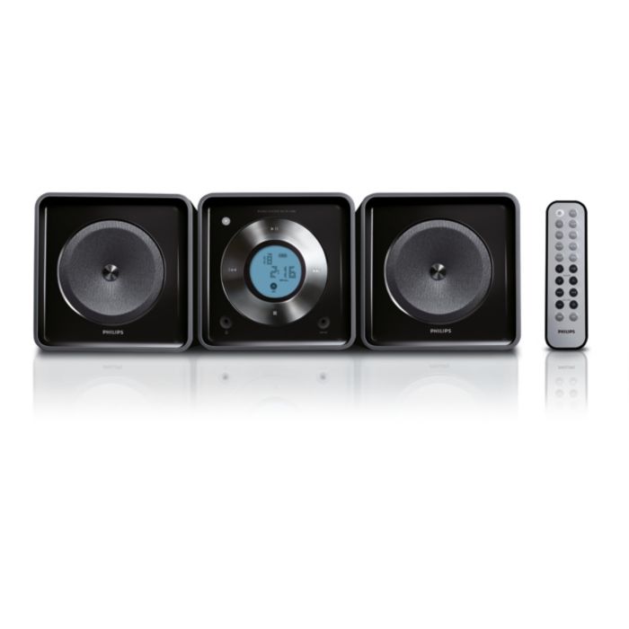 Compact audio system to match your lifestyle