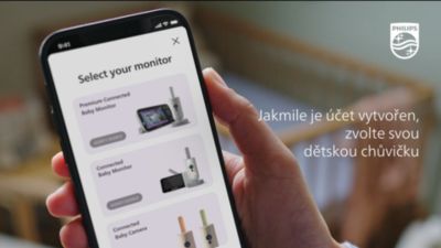 Jak připojit aplikaci Baby Monitor+