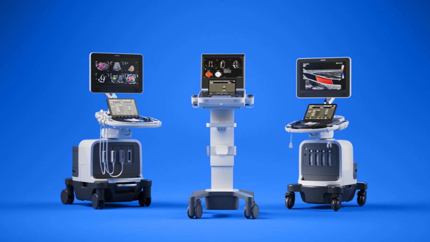 doctors and patients using ultrasound