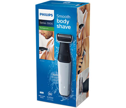 Vago Preludio Escalera Bodygroom series 3000 Afeitadora corporal para la ducha BG3005/15 | Philips