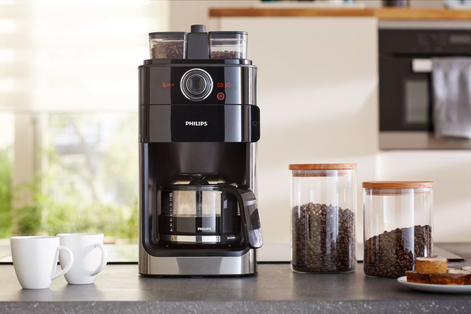 Philips HD-7761 Drip Coffee Maker Espresso Grinder Home Coffee Machine AC  220V