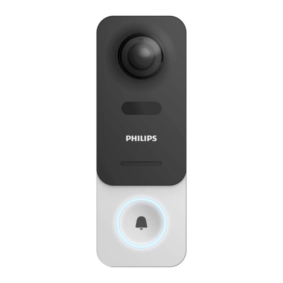 Prosidium Sonnette sans Fil avec Caméra FHD1080P, Visiophone WiFi  Intérieur avec Carillon, Batteries Rechargeables, Objet Connecté  Compatible Alexa et Google Home