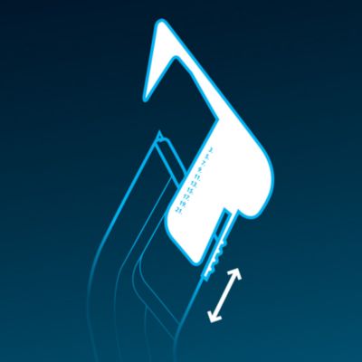 Adjustable comb for all length settings without hassle