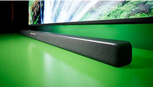 Ultra-slim design, perfect for low-slung Ambilight TVs
