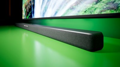 Ultra-slim design, perfect for low-slung Ambilight TVs