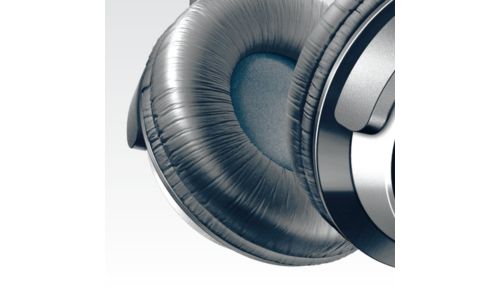 Zachte oorkussens met diameter van 80 mm voor langdurig luistercomfort