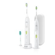 Sonicare HealthyWhite+ Sonick&yacute; elektrick&yacute; zubn&iacute; kart&aacute;ček dvě těla