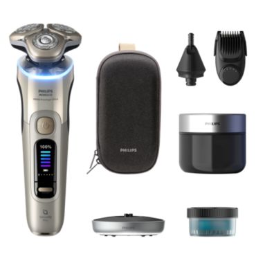 Philips Norelco i9000 Prestige Ultra Wet&Dry Electric Shaver with SenseIQ Pro