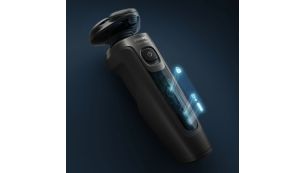 带图标的 LED 显示屏，让您直观地使用剃须刀