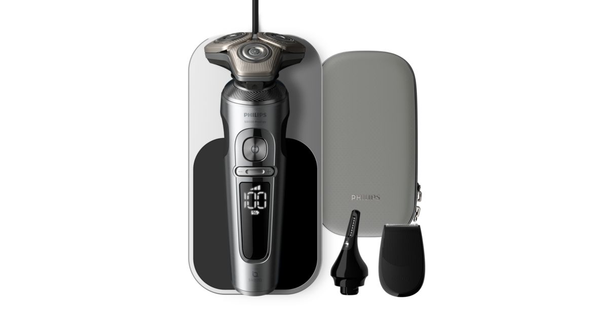 Shaver S9000 Prestige ウェット＆ドライ電動シェーバー SP9871/15