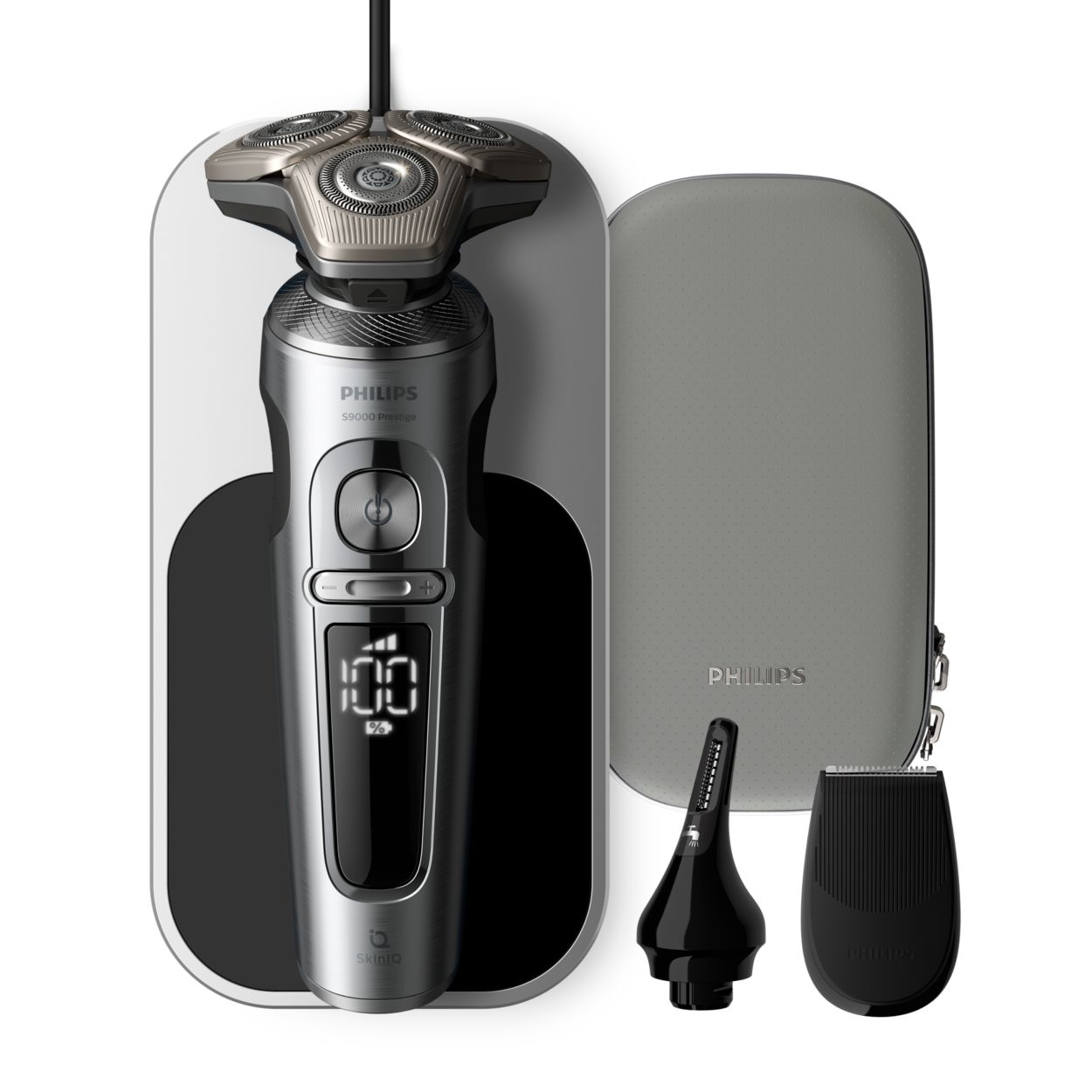 Shaver S9000 Prestige ウェット＆ドライ電動シェーバー SP9871/15 