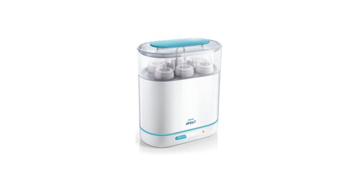 STERILIZZATORE PHILIPS AVENT SCF284/02 3 in 1 Elettrico a Vapore, Biberon  EUR 20,00 - PicClick IT