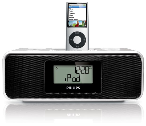 Clock radio for iPod