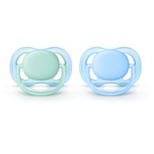 ultra air pacifier 0-6m, 2 pack